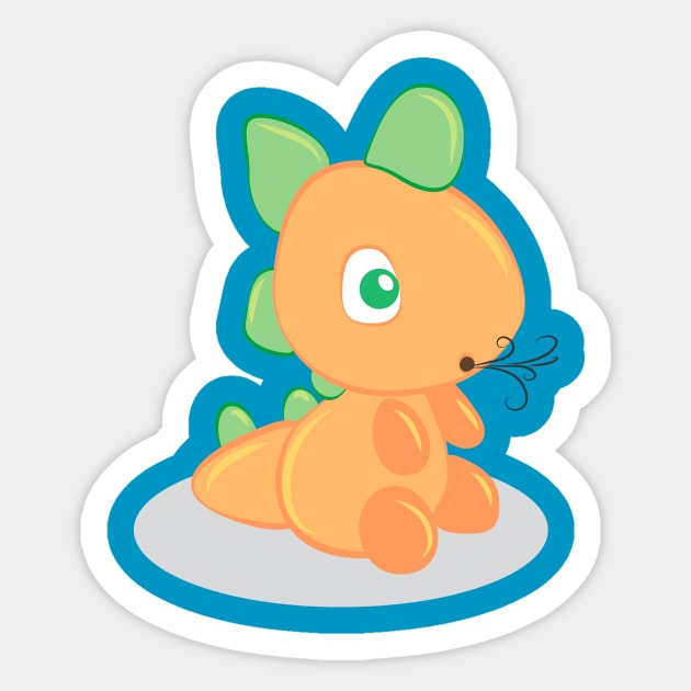 Baby dragon Sticker by ASCasanova